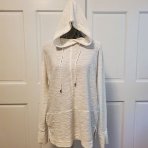 Jones New York hooded sweatshirt in white